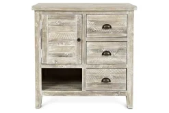 Mor Furniture Accent Tables|Tv Stands|Artisans Accent Console In Gray
