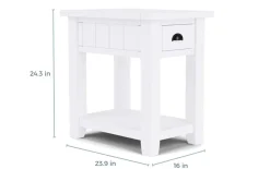 Mor Furniture Sofa & End Tables|Artisans Chairside Table In Gray