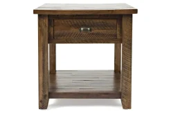 Mor Furniture Sofa & End Tables|Artisans End Table In Oak