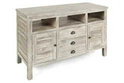 Mor Furniture Media Consoles & Hutches|Tv Stands|Artisans Media Console In Oak, 50 Inch