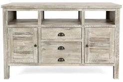 Mor Furniture Media Consoles & Hutches|Tv Stands|Artisans Media Console In Oak, 50 Inch