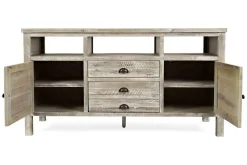 Mor Furniture Media Consoles & Hutches|Tv Stands|Artisans Media Console In Oak, 50 Inch