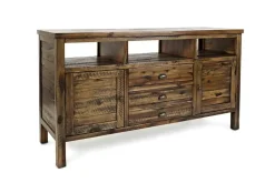 Mor Furniture Media Consoles & Hutches|Tv Stands|Artisans Media Console In Oak, 50 Inch