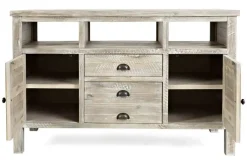 Mor Furniture Media Consoles & Hutches|Tv Stands|Artisans Media Console In Oak, 50 Inch
