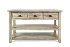 Mor Furniture Sofa & End Tables|Artisans Sofa Table In Gray