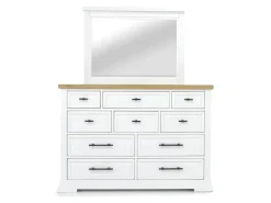 Mor Furniture Bedroom Mirrors|Ashbryn Mirror In White
