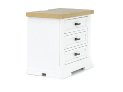 Mor Furniture Bedroom Sets|Ashbryn Storage Bed, Dresser, Mirror & Nightstand In White, Queen