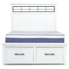 Mor Furniture Storage Beds|Beds|Ashbryn Storage Bed In White, Queen