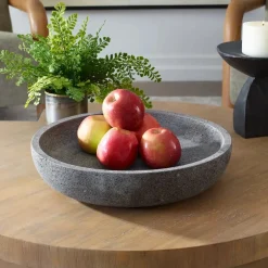 Mor Furniture Trays & Boxes|Ashen Earth Bowl