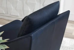 Mor Furniture Chairs|Asher Leather 360 Degree Swivel Chair In Ice