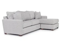 Mor Furniture Sofas|Ashfield Reversible Sofa Chaise In Ashfield Graphite