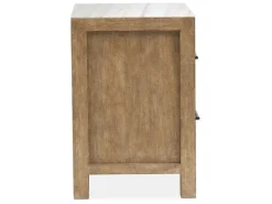 Mor Furniture Nightstands|Aspen Valley 2 Drawer Nightstand In Black