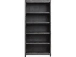 Mor Furniture Bookcases & Library Walls|Aspen Valley Bookcase In Ravenwood Black