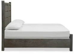 Mor Furniture Beds|Aspen Valley Panel Bed In Sierra Brown, Queen