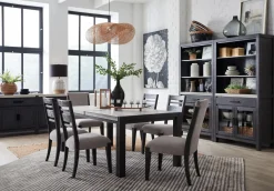 Mor Furniture Dining Chairs|Aspen Valley Side Chair In Ravenwood Black