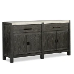 Mor Furniture Sideboards, Buffets & Hutches|Aspen Valley Sideboard In Sierra Brown