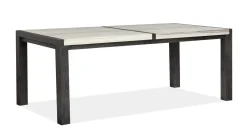 Mor Furniture Seating For 6|Dining Room Sets|Aspen Valley Stone Top Dining Table, 4 Chairs & Bench In Sierra Brown