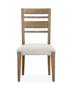 Mor Furniture Seating For 6|Dining Room Sets|Aspen Valley Stone Top Dining Table & 6 Chairs In Sierra Brown