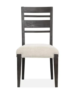 Mor Furniture Seating For 4|Dining Room Sets|Aspen Valley Stone Top Dining Table & 4 Chairs In Sierra Brown