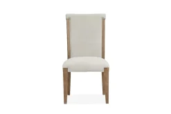 Mor Furniture Seating For 6|Dining Room Sets|Aspen Valley Trestle Dining Table & 6 Chairs In Ravenwood Black