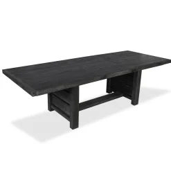 Mor Furniture Dining Tables|Aspen Valley Trestle Dining Table In Sierra Brown