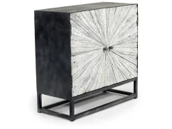 Mor Furniture Tv Stands|Astral 3 Door Accent Cabinet In Gray