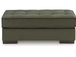 Mor Furniture Ottomans|Austen Oversized Ottoman In Olive
