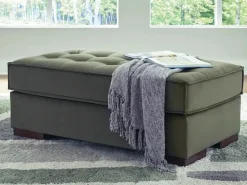 Mor Furniture Ottomans|Austen Oversized Ottoman In Olive