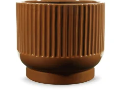 Mor Furniture Vases|Avalyah Short Indoor/Outdoor Planter Vase In Burnt Umber