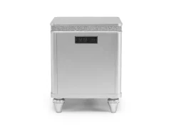 Mor Furniture Sofa & End Tables|Avril Chairside Table In Silver
