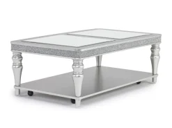 Mor Furniture Coffee Tables|Avril Coffee Table In Silver