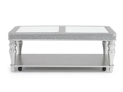 Mor Furniture Coffee Tables|Avril Coffee Table In Silver