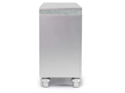 Mor Furniture Media Consoles & Hutches|Tv Stands|Avril Media Console In Silver, 70 Inch