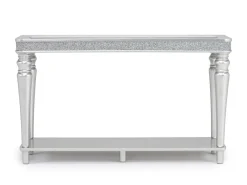Mor Furniture Sofa & End Tables|Avril Sofa Table In Silver