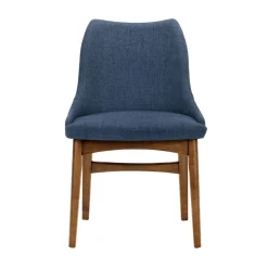 Mor Furniture Dining Chairs|Azalea Side Chair In Blue, Set Of 2