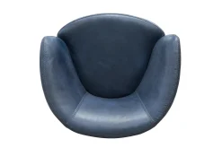 Mor Furniture Chairs|Barolo Leather Swivel Club Chair In Caramel