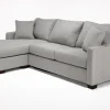 Mor Furniture Sofas|Barrett Reversible Sofa Chaise In Fisk Smoke