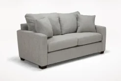 Mor Furniture Living Room Sets|Barrett Sofa & Loveseat In Fisk Mushroom