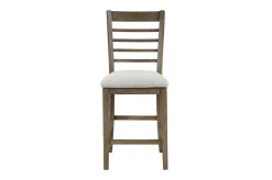 Mor Furniture Seating For 6|Dining Room Sets|Barry Counter Height Dining Table, 4 Stools & Bench In Light Brown