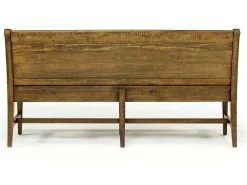 Mor Furniture Dining Benches|Bay Creek Bench W/ Storage In Light Gray