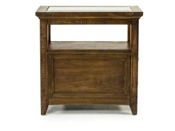 Mor Furniture Sofa & End Tables|Bay Creek Chairside Table In Graphite