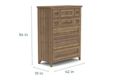 Mor Furniture Dressers & Chests|Bay Creek Chest In Light Gray