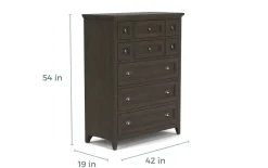 Mor Furniture Dressers & Chests|Bay Creek Chest In Light Gray