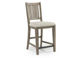 Mor Furniture Counter Height Stools|Barstools|Bay Creek Counter Height Stool In Graphite, V-Back