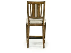 Mor Furniture Counter Height Stools|Barstools|Bay Creek Counter Height Stool In Graphite, V-Back
