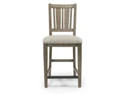 Mor Furniture Counter Height Stools|Barstools|Bay Creek Counter Height Stool In Graphite, V-Back