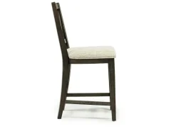Mor Furniture Counter Height Stools|Barstools|Bay Creek Counter Height Stool In Graphite, V-Back