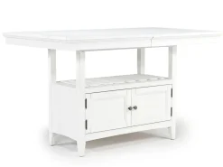 Mor Furniture Counter Height Tables|Dining Tables|Bay Creek Counter Height Extendable Dining Table In Light Gray