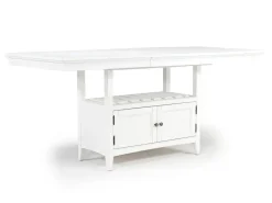 Mor Furniture Counter Height Tables|Dining Tables|Bay Creek Counter Height Extendable Dining Table In Light Gray