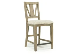 Mor Furniture Seating For 4|Counter Height Dining Sets|Bay Creek Counter Height Extendable Dining Table & 4 Stools In Graphite